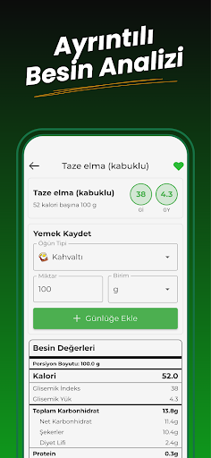 Diyabet & Glisemik İndeks ekran görüntüsü