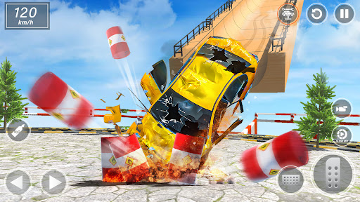 Crashing Car Simulator Game ekran görüntüsü