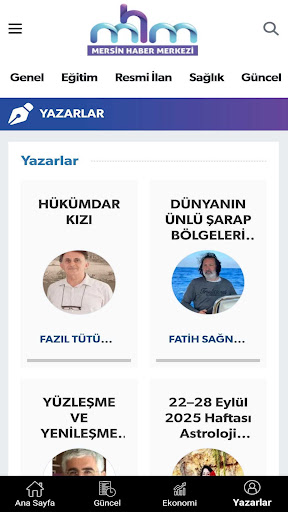 Mersin Haber Merkezi ekran görüntüsü
