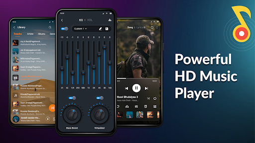 Music Player: Equalizer & Bass ekran görüntüsü