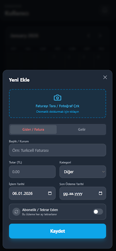 Akıllı Fatura ekran görüntüsü