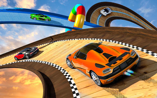 Mega Car Ramp Stunts 2023 ekran görüntüsü