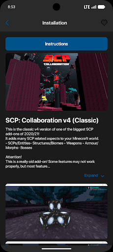 Master mod Minecraft PE ekran görüntüsü