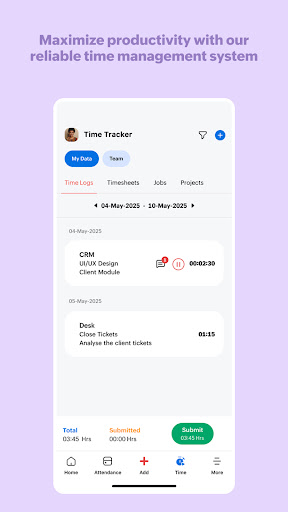 Zoho People - HR Management ekran görüntüsü