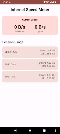 Internet Speed Meter ekran görüntüsü