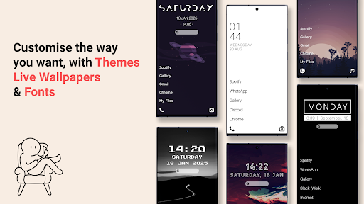 Oasis - Minimal App Launcher ekran görüntüsü
