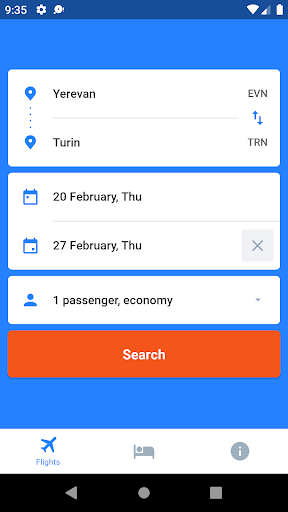 Budget Air Tickets ekran görüntüsü
