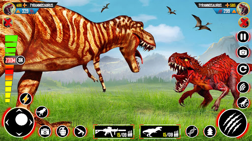 Wild Dino Hunting Gun Games ekran görüntüsü