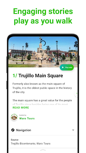 Trujillo Tour Guide:SmartGuide ekran görüntüsü