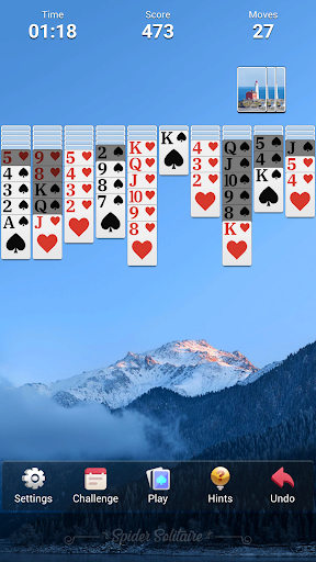 Örümcek Solitaire - Noel ekran görüntüsü