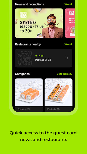 Sushi Smile Food ekran görüntüsü