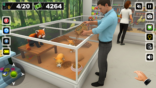 Pet Shop Simulator Game 3d ekran görüntüsü