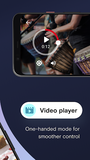 Opera Mini beta web tarayıcı ekran görüntüsü