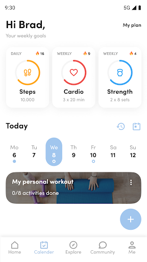 Aura Fitness Club ekran görüntüsü