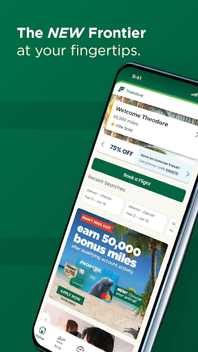 Frontier Airlines ekran görüntüsü