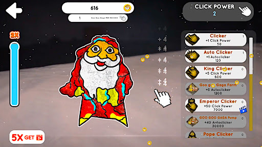 Goo Goo Gaga Clicker ekran görüntüsü