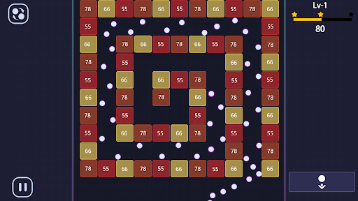 Bricks Breaker - brick game ekran görüntüsü