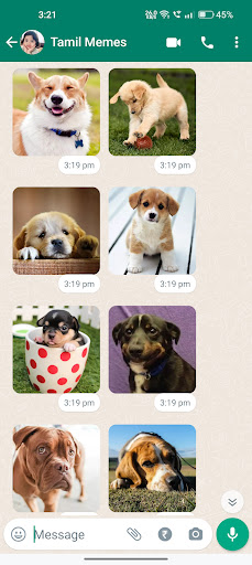 Dog Stickers ekran görüntüsü