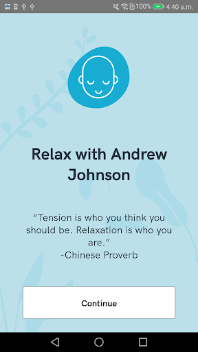 Relax with Andrew Johnson ekran görüntüsü