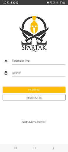 Spartak gym ekran görüntüsü