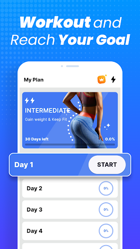 Weight Gain App for Women ekran görüntüsü
