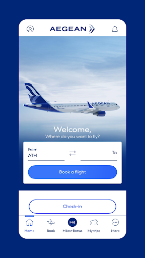 Aegean Airlines ekran görüntüsü