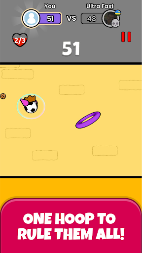 Flappy Dunk ekran görüntüsü