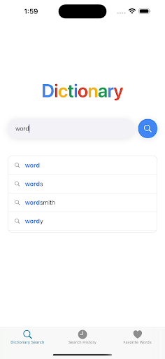 Dictionary + ekran görüntüsü