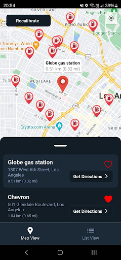 Nearby Gas Station Finder ekran görüntüsü