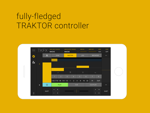 TKFX - Traktor Dj Controller ekran görüntüsü