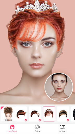 Hairstyle Changer - HairStyle ekran görüntüsü