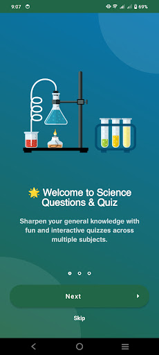 Science Quiz for Learners ekran görüntüsü