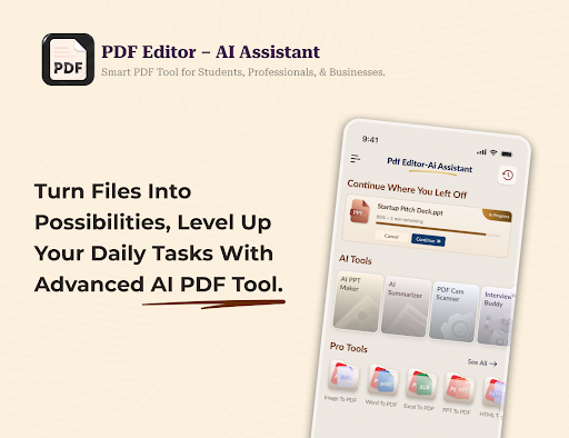 Pdf Editor - AI Assistant ekran görüntüsü