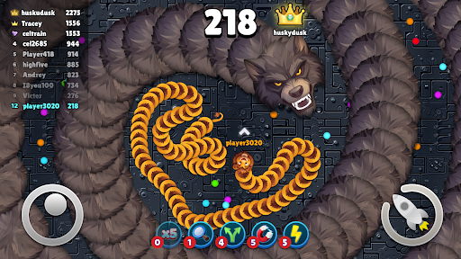 Snakes Zone .io: Battle Arena ekran görüntüsü