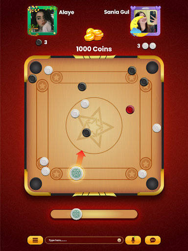 Carrom Online Multiplayer Game ekran görüntüsü