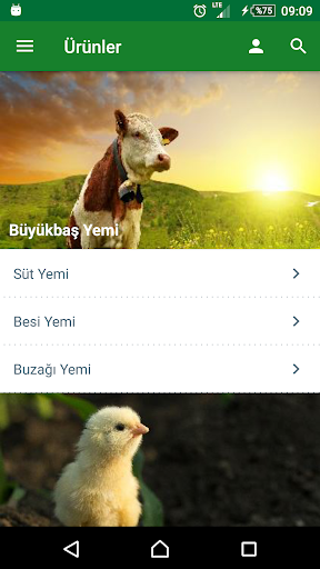 Çamlı Yem Mobil Sipariş ekran görüntüsü