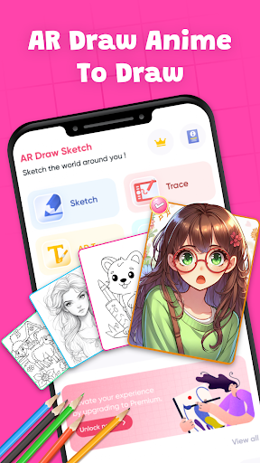 AR Draw Sketch: Trace Anime ekran görüntüsü