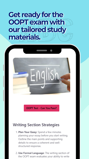 OOPT Practice Test Online ekran görüntüsü