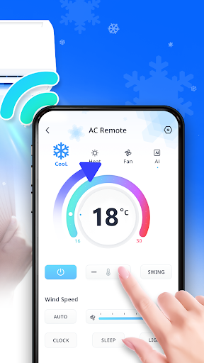 Smart klima kumandasi uygulama ekran görüntüsü