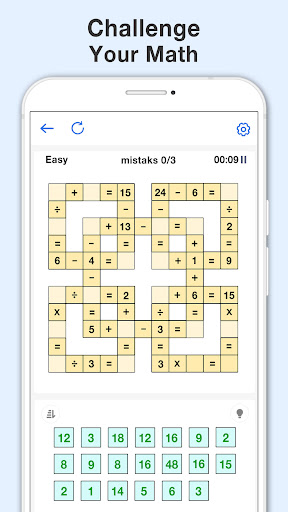 Math Cross - Math Puzzle Games ekran görüntüsü