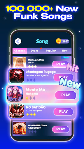 Music Hop: Bounce Ball Game ekran görüntüsü