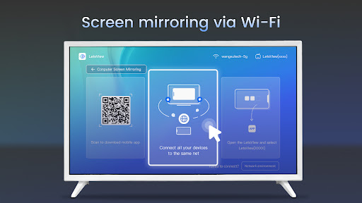 LetsView TV: Screen Mirroring ekran görüntüsü