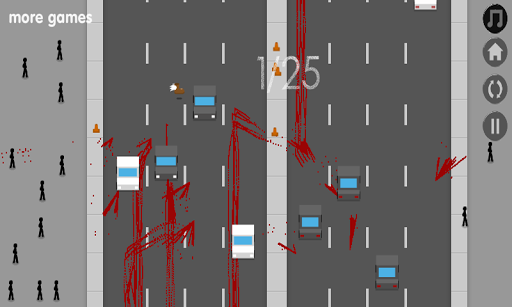 Stickman Crossy Traffic ekran görüntüsü