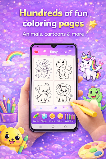 Kids Draw Pro ekran görüntüsü