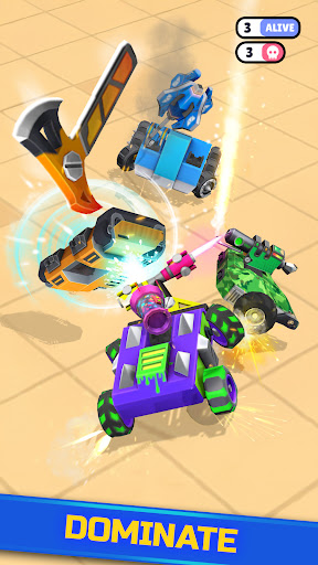 Pocket Bots: Battle Robots ekran görüntüsü