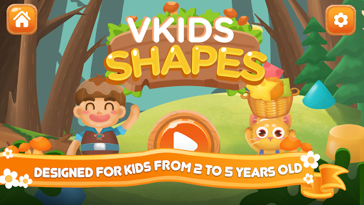 Vkids Shapes & Colors Learning ekran görüntüsü