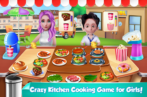 Street Food Truck Cooking Game ekran görüntüsü