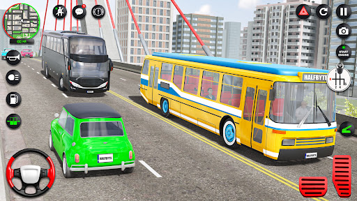 US Coach Simulator Bus Games ekran görüntüsü