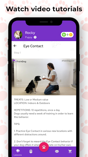 eTrainDog: Dog Trainer ekran görüntüsü