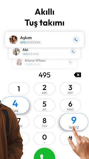 Contacts ekran görüntüsü